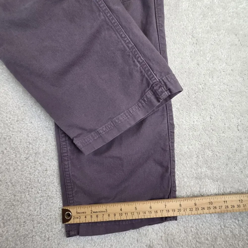 HUK Trawler Fishing Pants Mens 36 Fits 34x31 Gray Articulated Knee H2000055